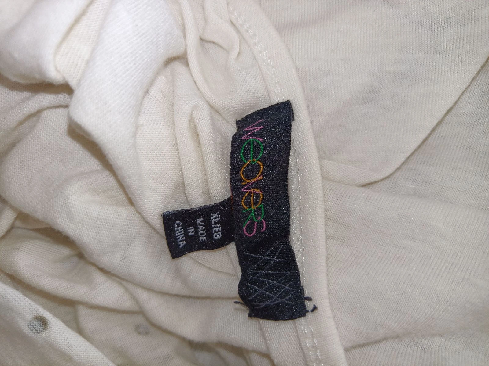 Regata branca creme weavers 1XL – photo 2